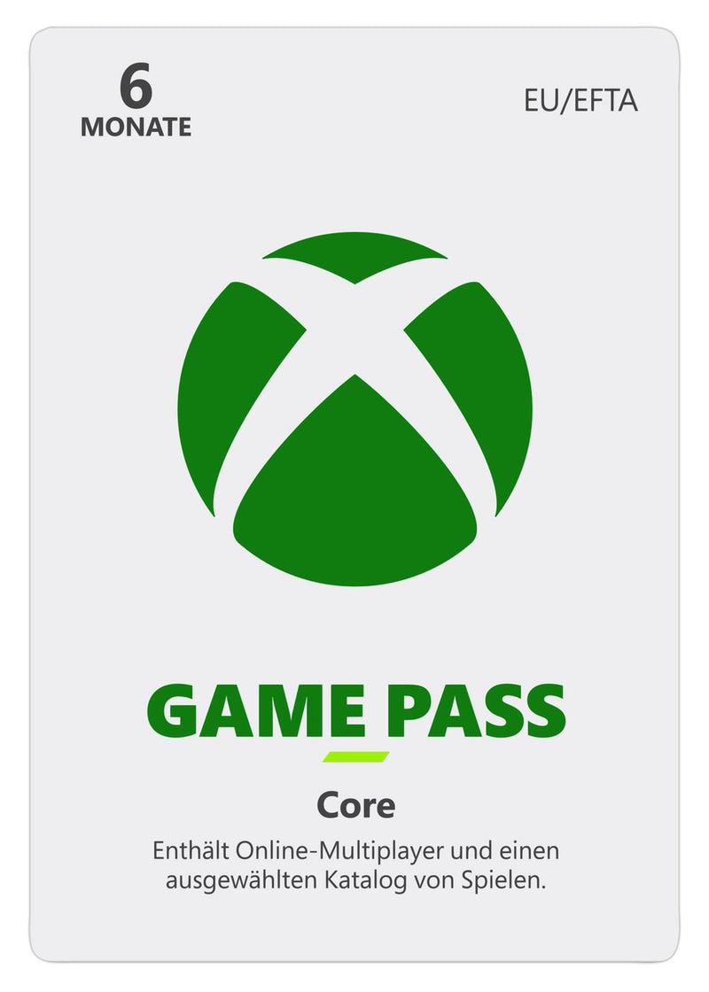 Microsoft Xbox Game Pass Core 6 Monate ESD Download