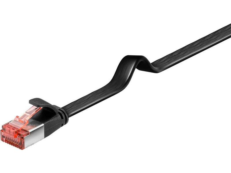 Pro LAN CAT 6 flat - Schwarz - 1 meter