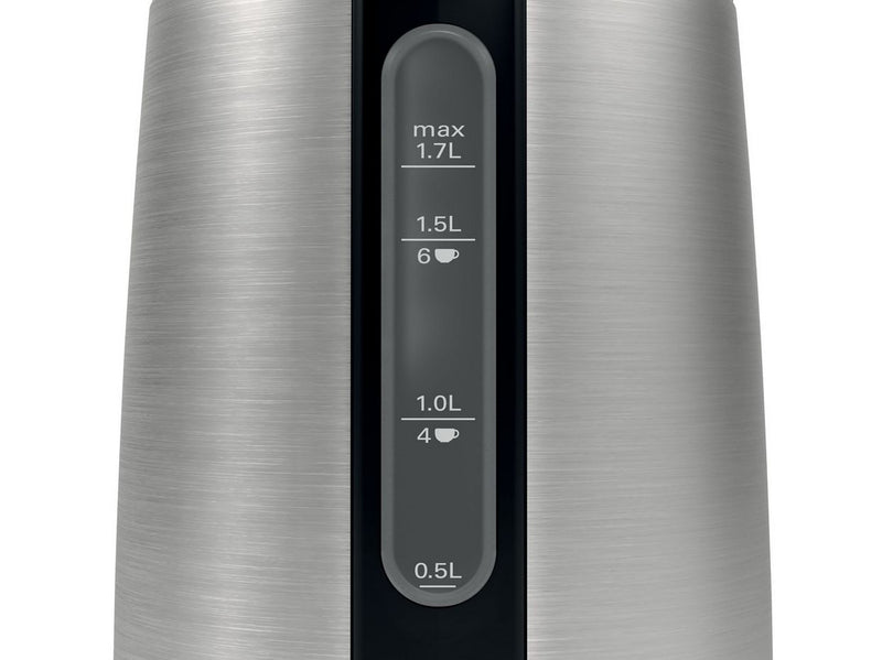 Bosch Wasserkocher TWK3P420 - Rostfreier Stahl/Schwarz - 2400 W