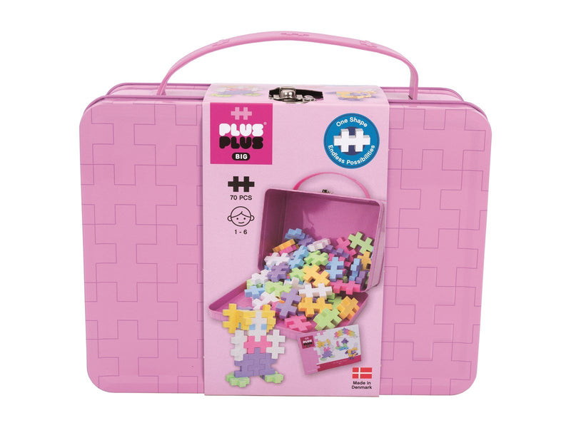 Plus-Plus BIG / Metal suitcase Pastel