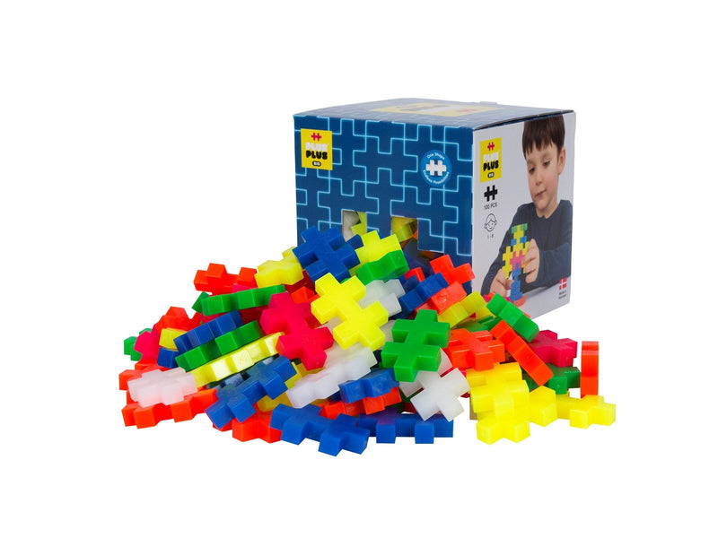 Plus-Plus BIG Neon Mix / 100 pcs