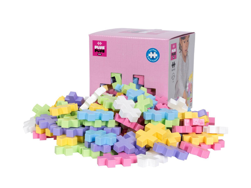 Plus-Plus BIG Pastel Mix / 100 pcs