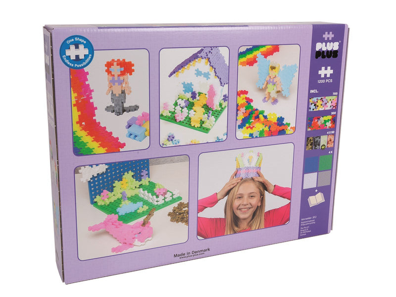 Plus-Plus Pastel Learn to build Super set / 1200 pcs