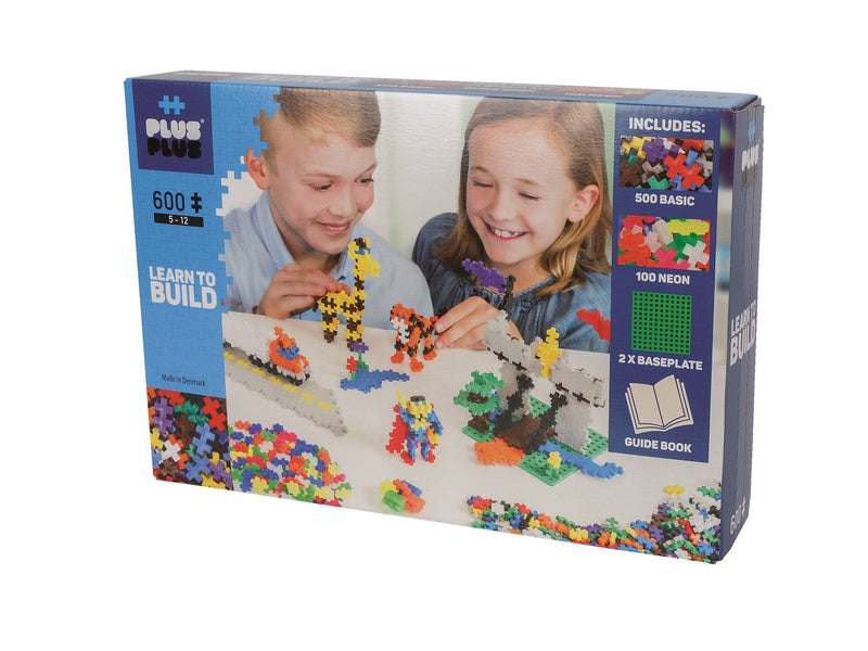 Plus-Plus Basic Learn to Build / 600 pcs