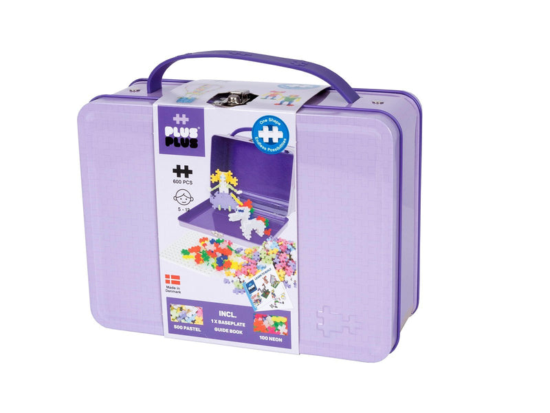 Plus-Plus Suitcase Pastel Metal