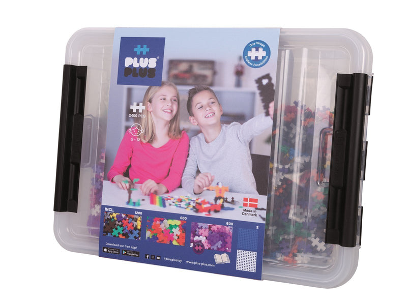 Plus-Plus Storage Box Mix / 2400 pcs