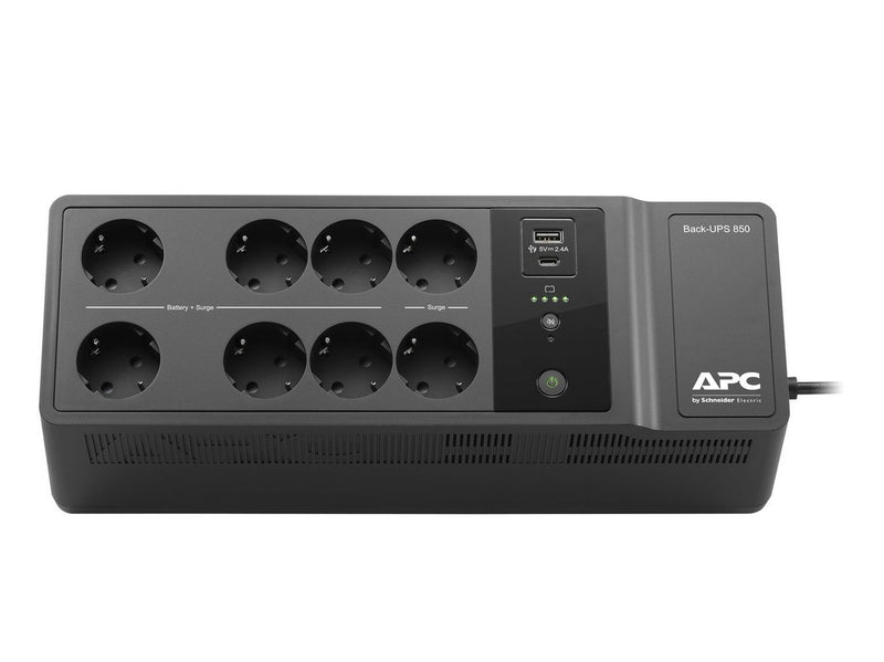 APC BE850G2-GR - Back-UPS - 850VA/520W - Line Interactive UPS