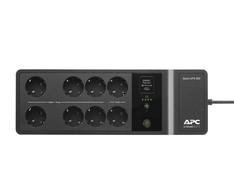 APC BE850G2-GR - Back-UPS - 850VA/520W - Line Interactive UPS
