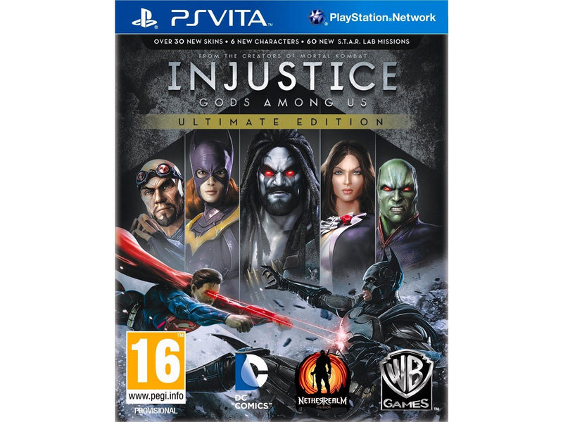Injustice: Gods Among Us - Ultimate Edition - Sony PlayStation Vita - Fighting - PEGI 16