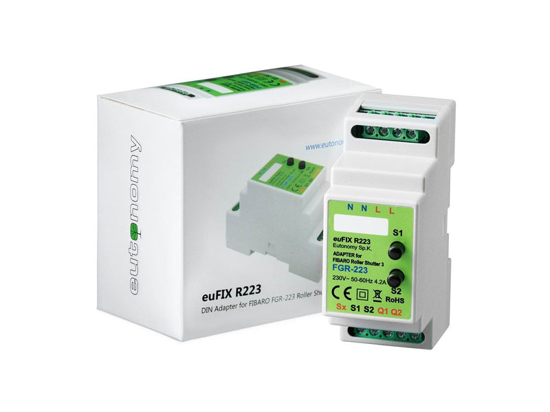 Eutonomy - euFIX R223 DIN adapter (with button)