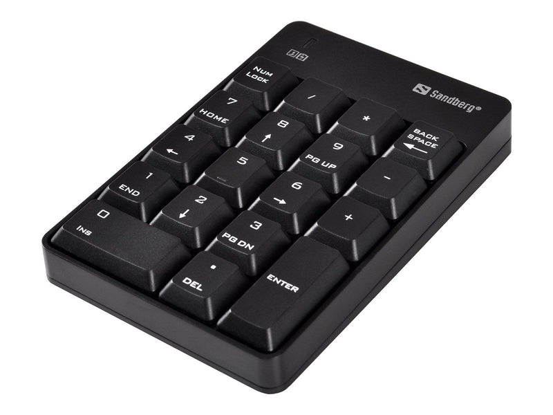 Sandberg Wireless Numeric Keyboard 2 - Numpad - Schwarz