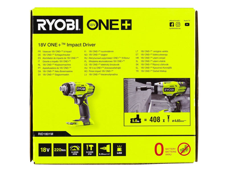 Ryobi One+ RID1801M