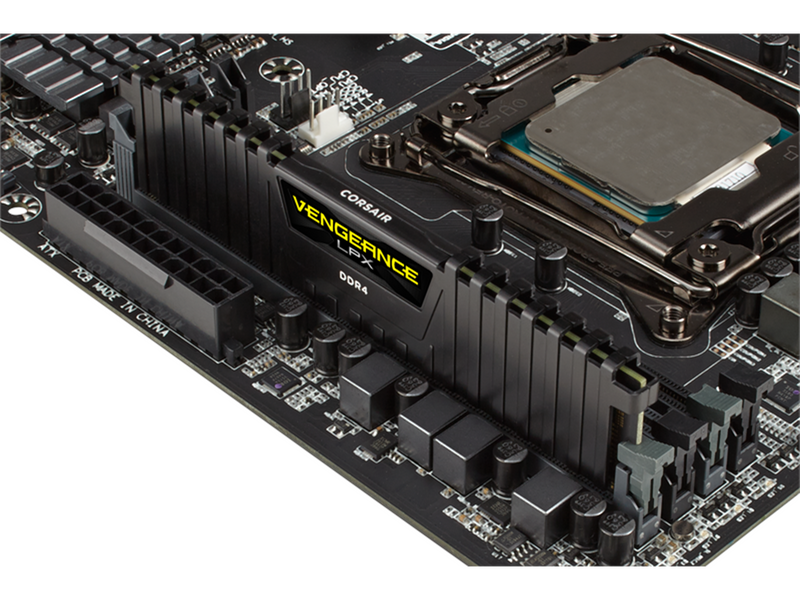 Corsair Vengeance LPX DDR4-2400 - 8GB - CL14 - Single Channel (1 pcs) - Intel XMP - Schwarz