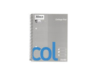 Bantex Col College Pad Squared Punched Holes A5