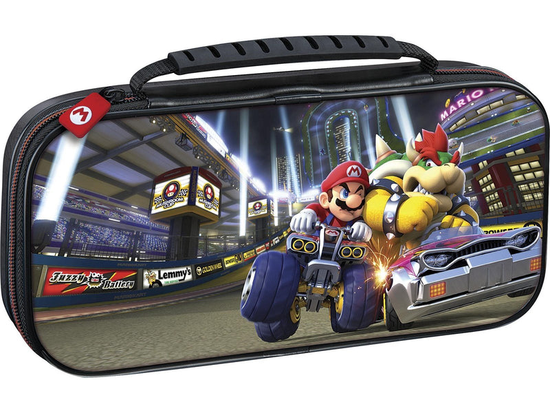 Nintendo Switch Deluxe Travel Case - Mario Kart Bowser - Miscellaneous Bag - Nintendo Switch