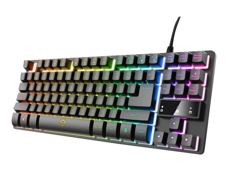 Trust Gaming GXT 833 Thado TKL - Gaming Tastaturen - Nordisch - Schwarz