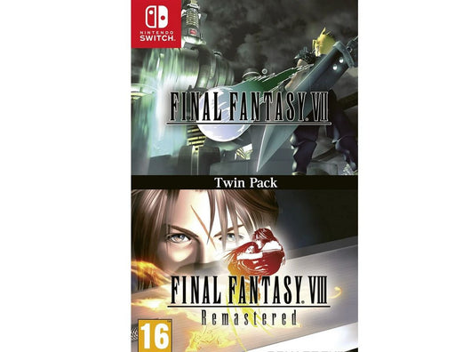 Final Fantasy VII & Final Fantasy VIII Remastered - Nintendo Switch - RPG - PEGI 16