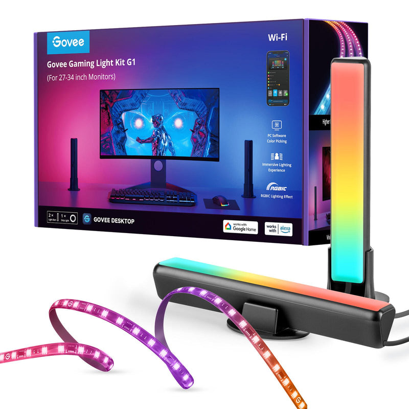 Govee PC Monitor Pro Kit mit Light Bar und Strip Light