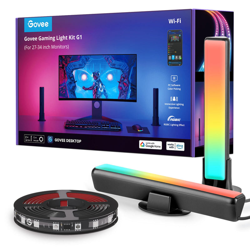 Govee PC Monitor Pro Kit mit Light Bar und Strip Light