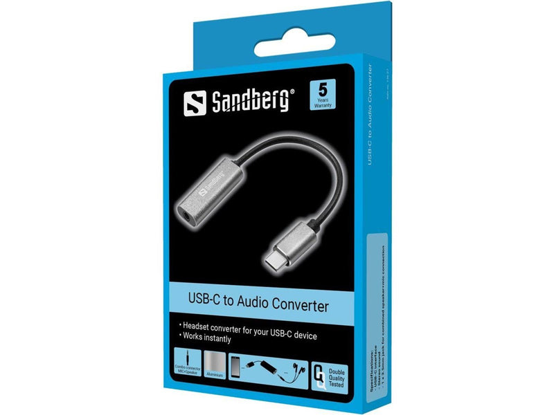Sandberg USB-C Audio Adapter