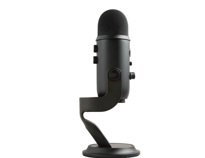 Blue Mic Yeti USB - Blackout - Microphone for Windows PC and Mac