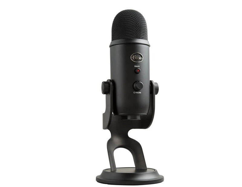 Blue Mic Yeti USB - Blackout - Microphone for Windows PC and Mac