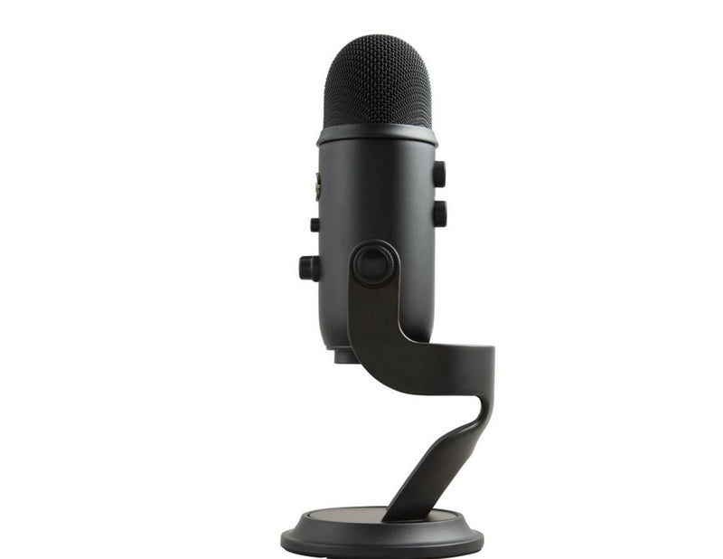 Blue Mic Yeti USB - Blackout - Microphone for Windows PC and Mac