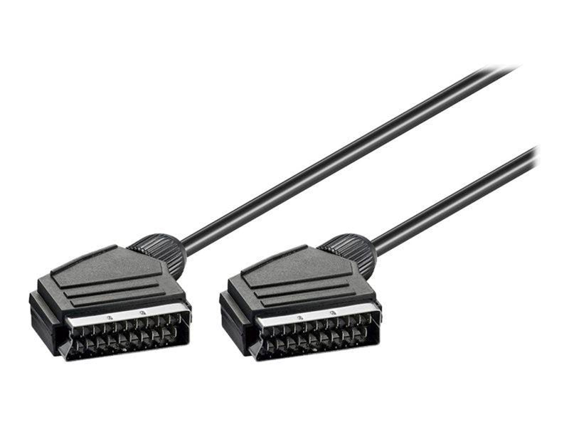 Pro Scart connection cable nickel plated ø 7 mm