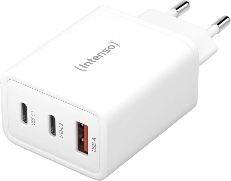 Intenso Power Adapter W65ACC GaN - Weiß