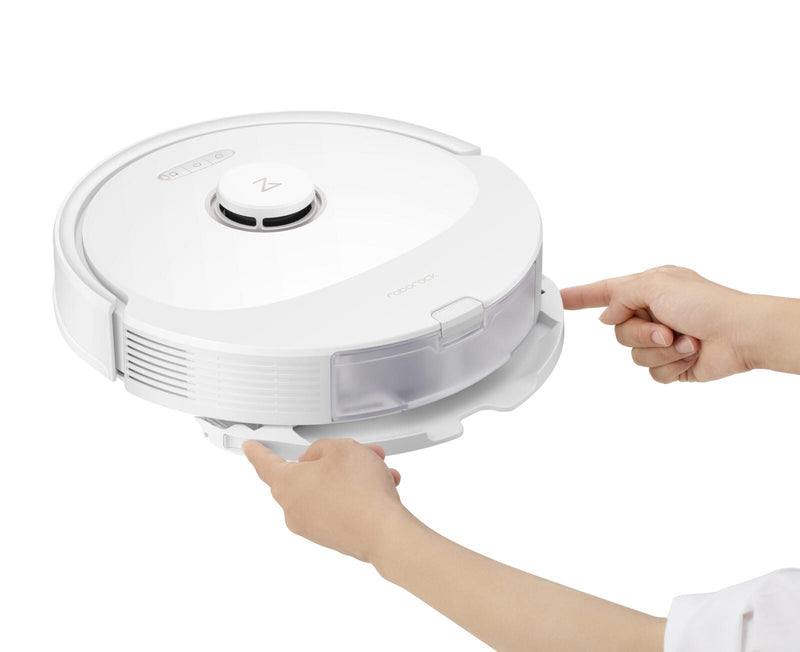 Roborock Q8 Max Saugroboter mit Wischfunktion, Weiß