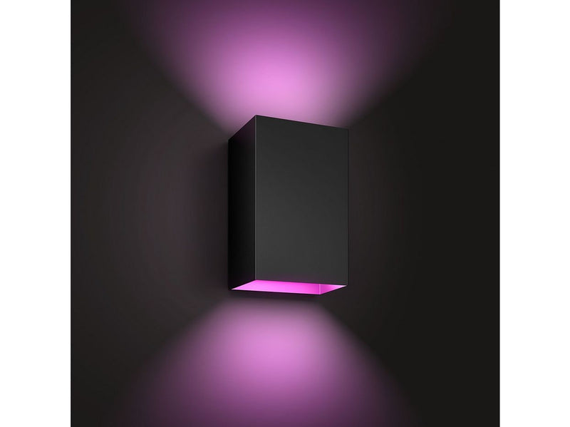 Philips Hue Resonate Outdoor Wandleuchte - Schwarz