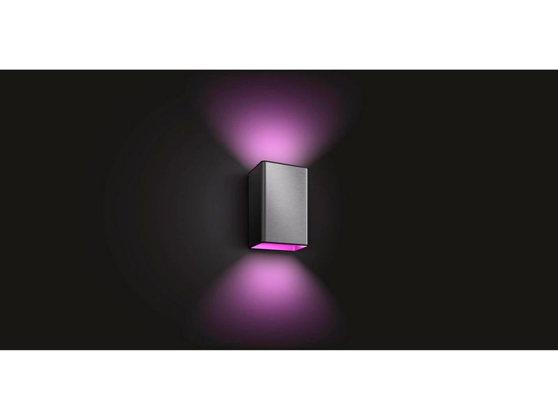 Philips Hue Outdoor Resonate Wandleuchte - Inox