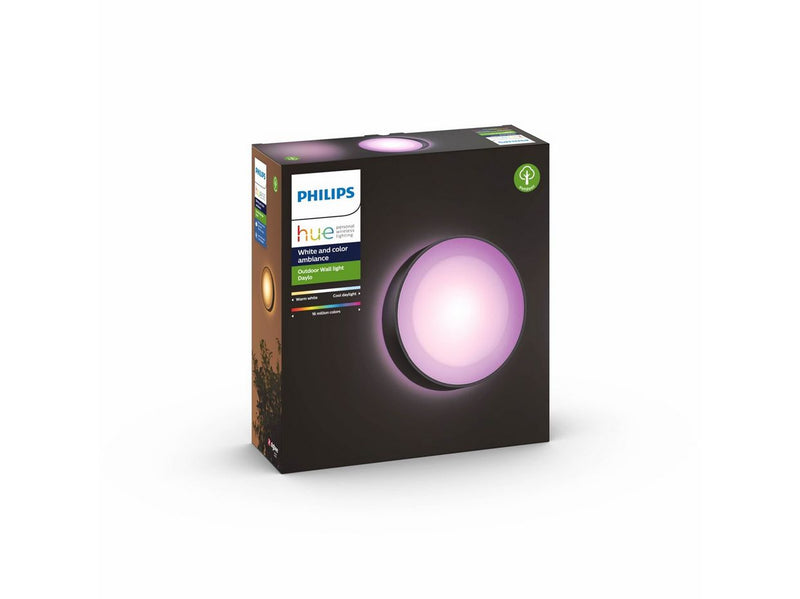 Philips Hue Outdoor Daylo Wandleuchte - Schwarz