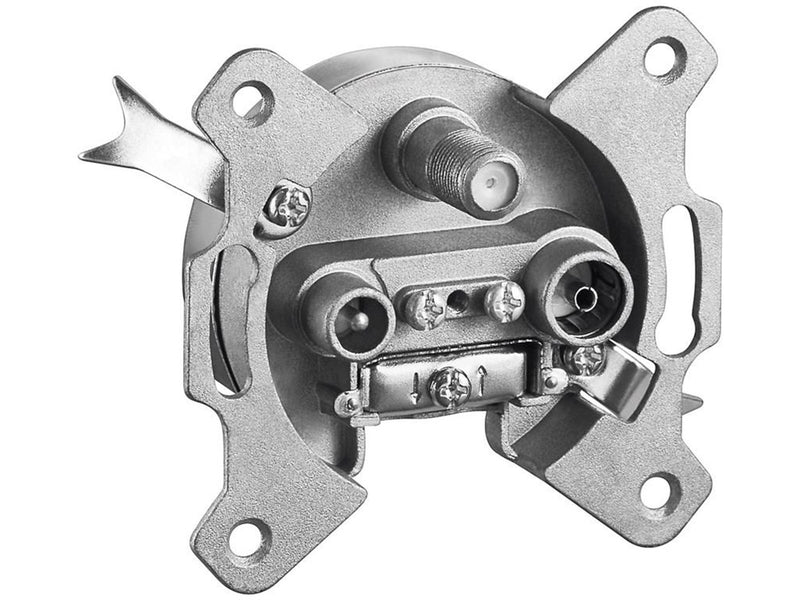 Pro 3-way antenna-wall-socket