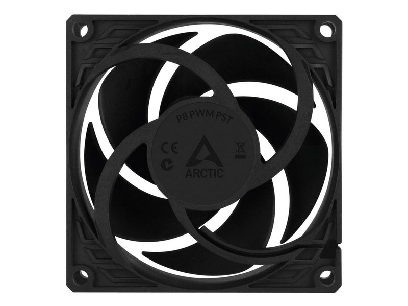 Arctic P8 PWM PST - 5-pack value pack - Gehäuselüfter - 80mm - Schwarz - 23 dBA