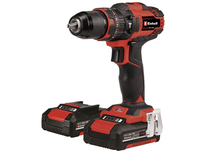 Einhell Cordless Impact Drill TE-CD 18/40 Li-i +64 (2x2.0Ah)