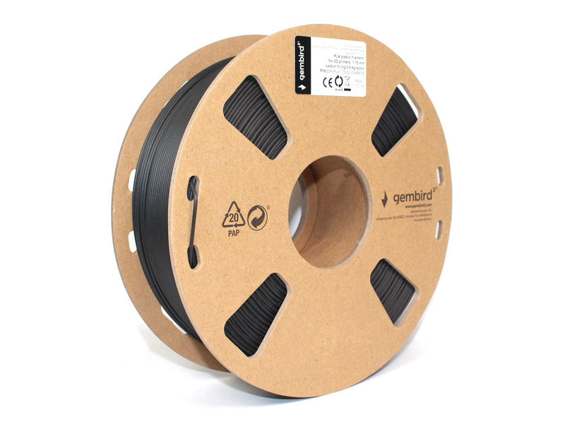 Gembird PLA filament - Carbon - 1.75mm ø - 800 G