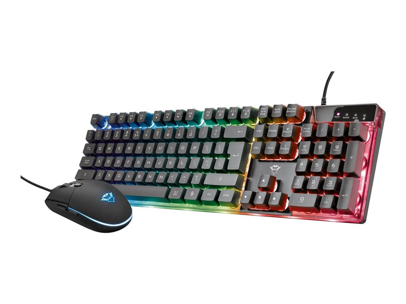 Trust Gaming GXT 838 Azor Gaming Combo - Gaming Tastaturen - Schwarz
