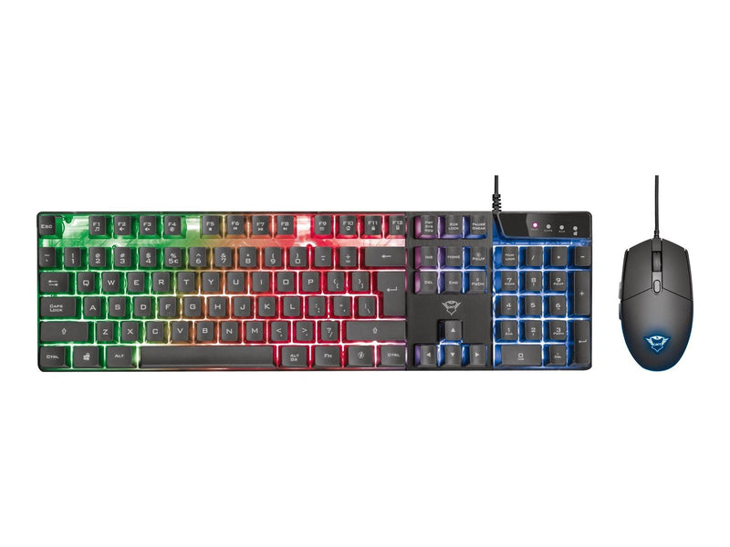 Trust Gaming GXT 838 Azor Gaming Combo - Gaming Tastaturen - Schwarz