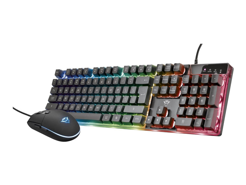 Trust Gaming GXT 838 Azor Gaming Combo - Gaming Tastaturen - Schwarz