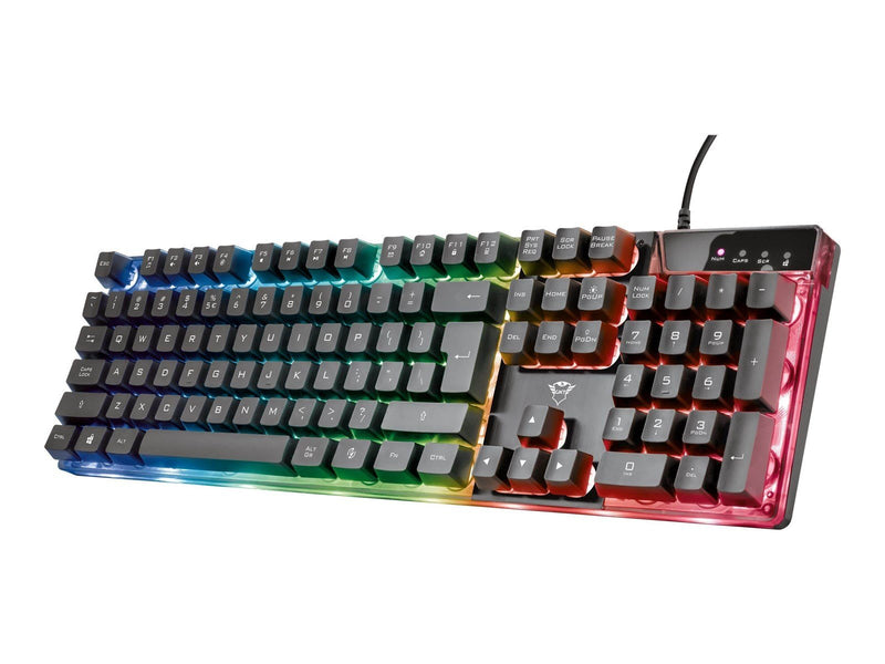 Trust Gaming GXT 838 Azor Gaming Combo - Gaming Tastaturen - Schwarz