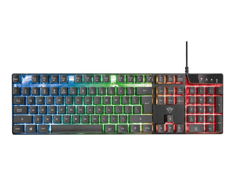 Trust Gaming GXT 838 Azor Gaming Combo - Gaming Tastaturen - Schwarz