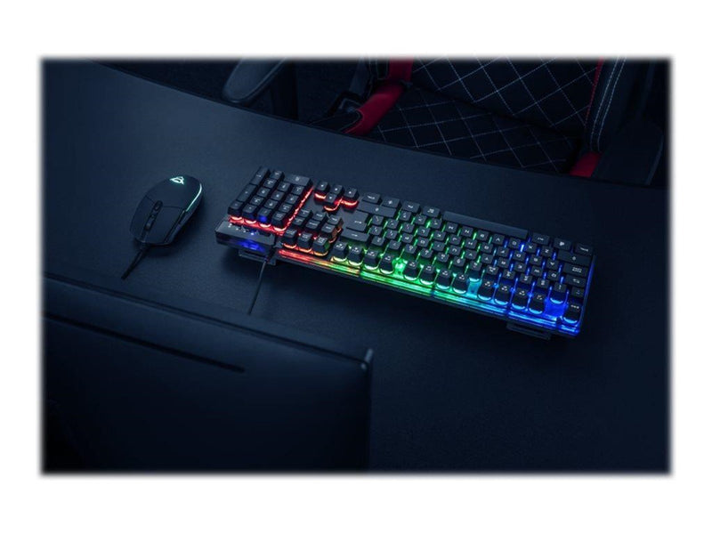 Trust Gaming GXT 838 Azor Gaming Combo - Gaming Tastaturen - Schwarz