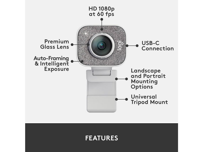 Logitech StreamCam - White