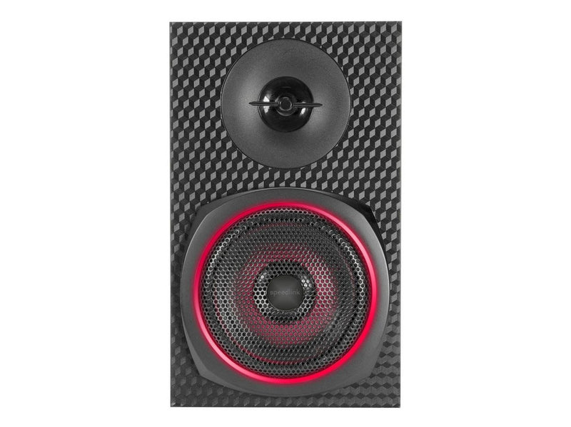 Speed-Link SPEEDLINK GRAVITY CARBON RGB - 2.1 PC-Lautsprecher