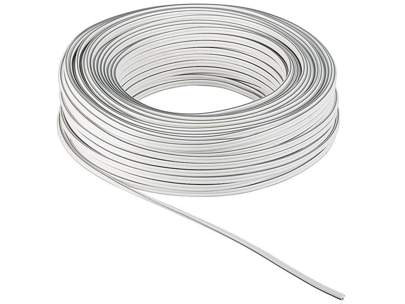 Pro Lautsprecher Kabel 2.5mm Weiß - 50m