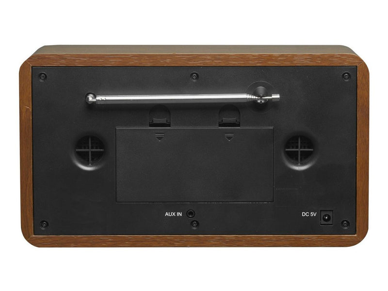 DENVER DAB-18 - clock radio - Bluetooth - DAB/DAB+/FM - Stereo - Braun