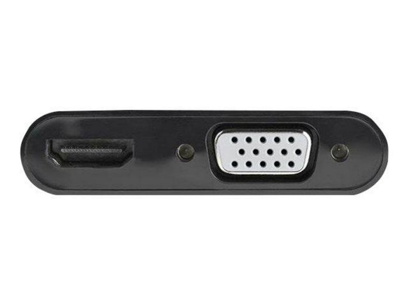 StarTech.com DisplayPort to HDMI VGA Adapter - 4K 60Hz - Mac & Windows - video adapter - DisplayPort / HDMI / VGA - 23.2 cm
