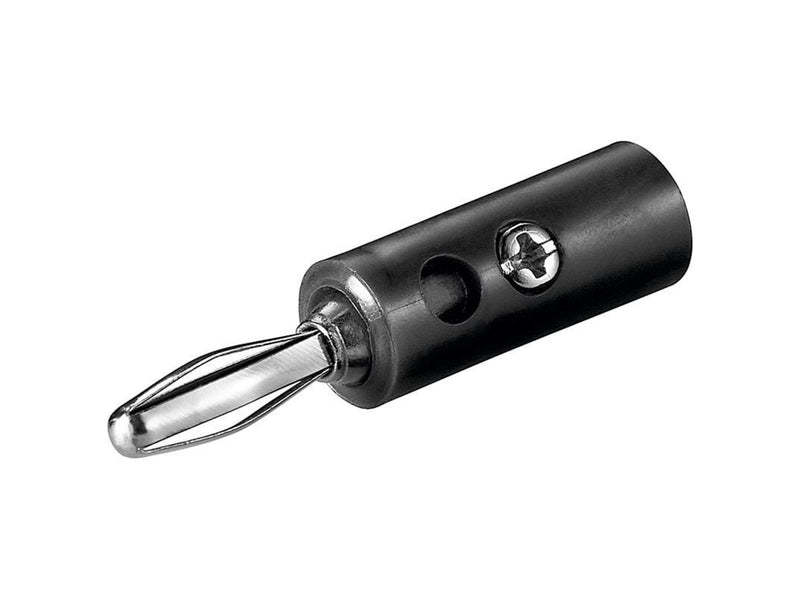 Pro Banana Plug 4mm - Schwarz - 10 Pack