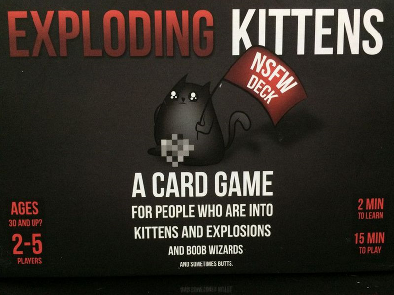 Exploding Kittens NSFW Edition (English)